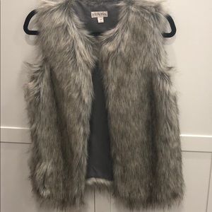 Merona Faux Fur Vest
